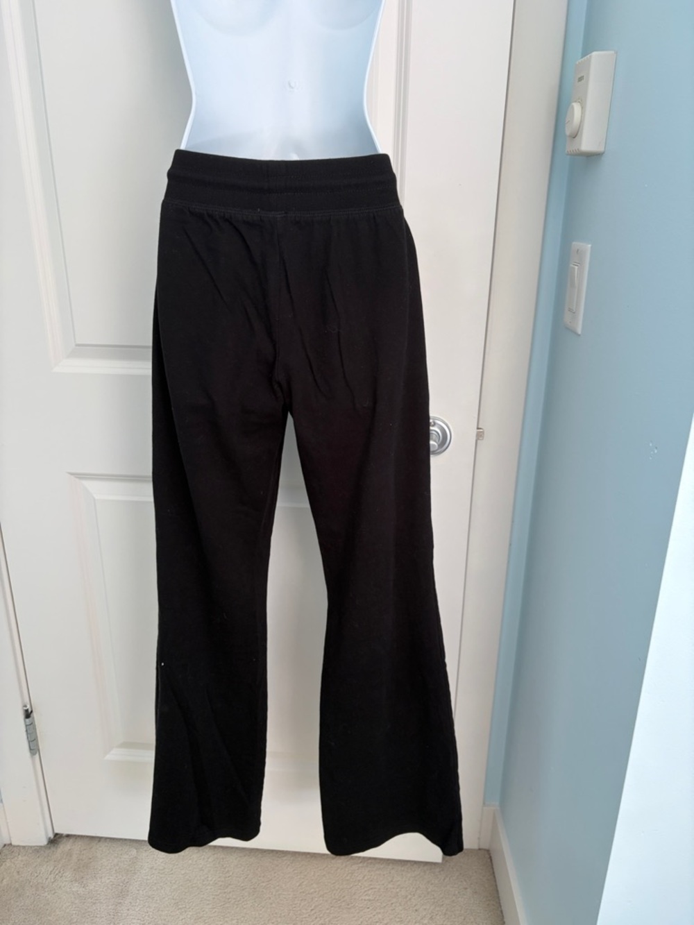 GARAGE Black Ribbed Knit Drawstring Shorts - Picture 5 of 5